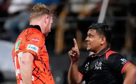 Heinrich Klaasen’s Dismissal Triggers DRS Controversy; SRH Batter Challenges Umpire Decision
