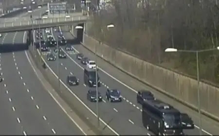 Traffic Snarl Near Finchley Delays Arsenal vs Man City Fans on M1