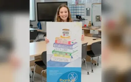 Loudon County Student Triumphs in Statewide Teacher Appreciation Art Contest