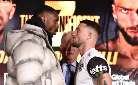 Shakiel Thompson Nears IBF Middleweight Title Shot with One More Win