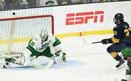 North Dakota Faces Quinnipiac in NCAA Frozen Four Battle in Sioux Falls
