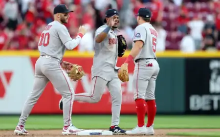 Red Sox Infielder Shines in Debut, Discusses Choosing Franchise Legend’s Number