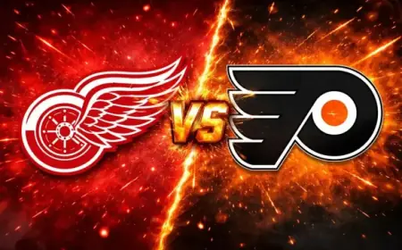 Flyers vs. Red Wings: Lineups, Goalie Matchup, Viewing Guide