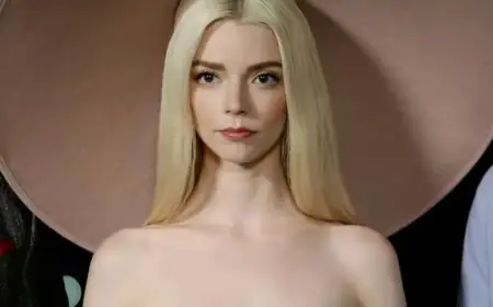 Anya Taylor-Joy Dazzles with Her Enormous, Galactic-Visible Top Hat