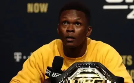 Israel Adesanya Shares Insightful Verdict on Chimaev vs Strickland Fight