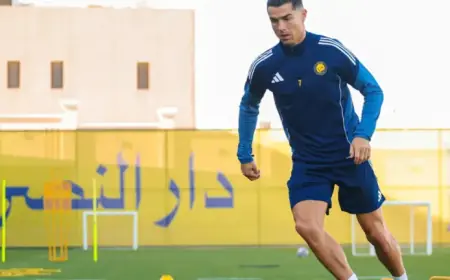 Cristiano Ronaldo Cleared to Resume Al Nassr Training