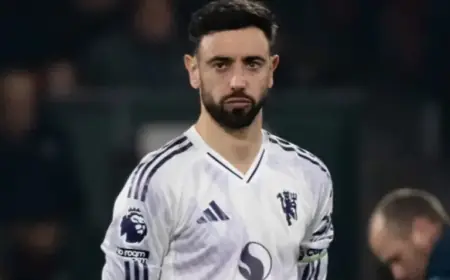 Bruno Fernandes Named Manchester United’s Player of the Month