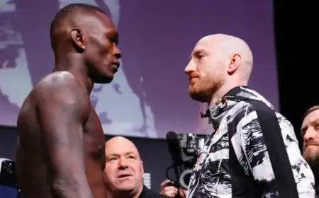UFC Seattle: Live Coverage of Israel Adesanya vs. Joe Pyfer