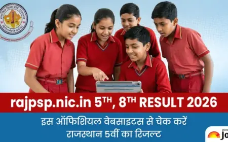 Rajasthan Board 5th-8th Grade Results 2026 Expected Tomorrow; Direct Link rajpsp.nic.in