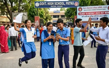 2026 Bihar Board 10th Results: Check Scores at Official Websites