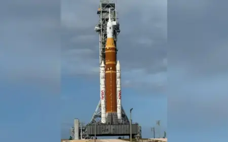 NASA Upgrades Launch Pad 39B for Historic Moon Mission