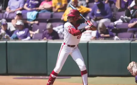 Softball Team’s 22-Game Winning Streak Ends