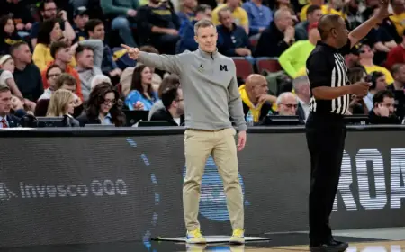 Dusty May Ignites Michigan Team with Rare March Passion