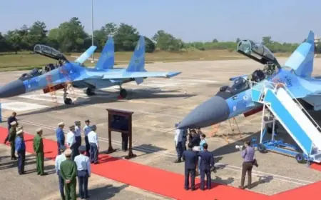 Russia Delivers Six Su-30SME Jets to Myanmar via $400M Loan Deal