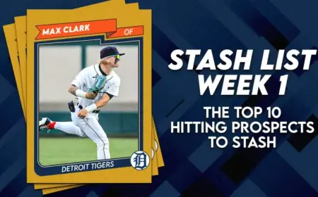 Top 10 Hitting Prospects to Stash in 2026: Week 1 Highlights