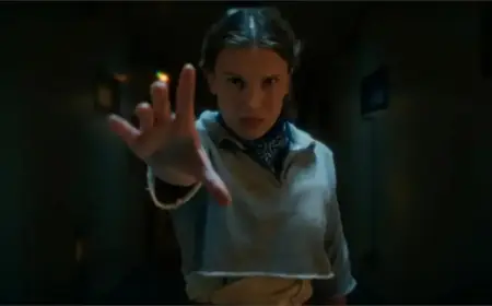 Millie Bobby Brown Persuaded to Wear Goonies-Inspired Outfit in Stranger Things