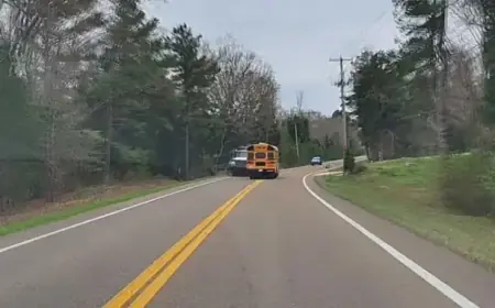 Parents Capture Fatal School Bus Collision on Dashcam During Field Trip