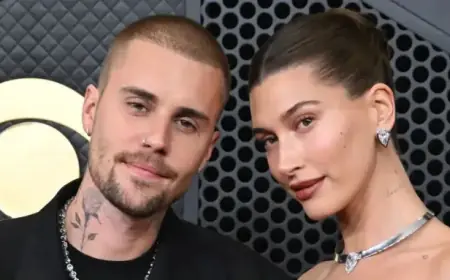 Hailey Bieber Shares Sweet Cuddle Moment with Justin Bieber