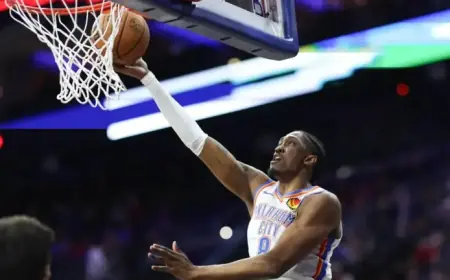 Jalen Williams Leads OKC Thunder to Victory in Return Against 76ers
