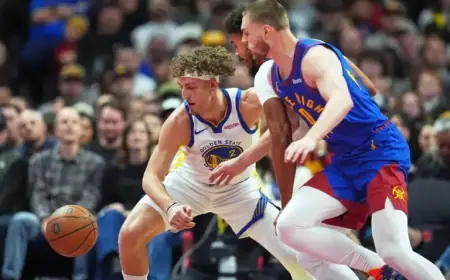 Warriors’ Winning Streak Snapped in Denver Despite Podziemski, Porzingis Performances