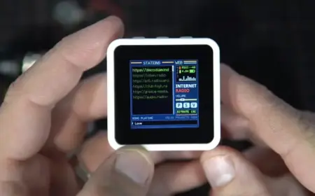 Build a Modern $15 ESP32 Internet Radio with Winamp Integration
