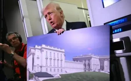 Trump Unveils Plans for White House’s Vast Underground Military Complex