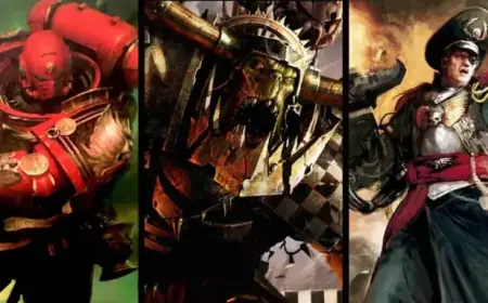 Celebrate Warhammer 40K 11th Edition with Ork & Blood Angels Merchandise