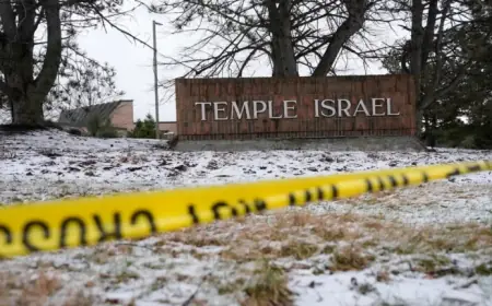 Man Crashes Pickup into Michigan Synagogue, FBI Links to Hezbollah Influence