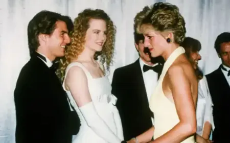 Princess Diana Declined Tom Cruise Date After Visiting Movie Set with Sons