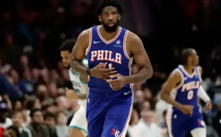 Joel Embiid Injury Report: Sixers Face Heat on the Road
