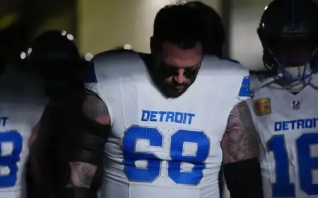 Timeline: Taylor Decker’s Unusual Detroit Exit and Tensions with Team Leaders