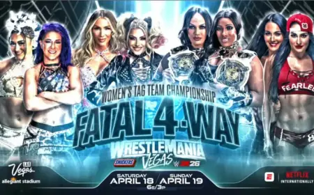 WrestleMania 42 to Feature Four-Way WWE Women’s Tag Team Title Match