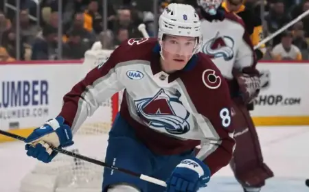 Avalanche’s Cale Makar Leaves Flames Game with Upper-Body Injury