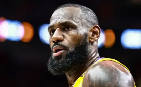 LeBron James Sets NBA Record in Lakers’ Win Over Wizards