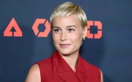 Brie Larson Transforms with Long, Dark Hair in Striking New Look