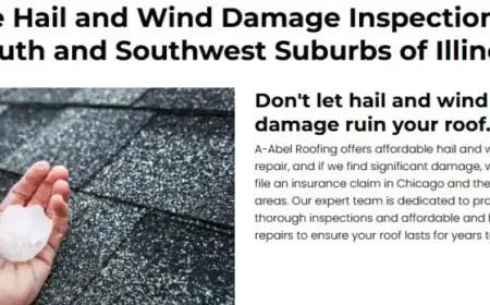 A-Abel Roofing Addresses Hail Damage with Expert Roof Repair in Illinois
