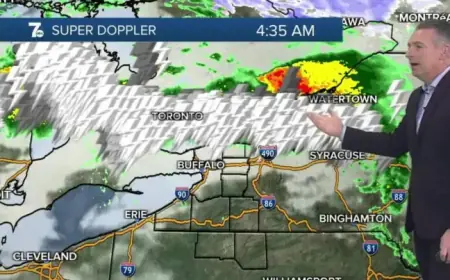 Severe Storms Predicted for Western New York: Tuesday Forecast by Aaron