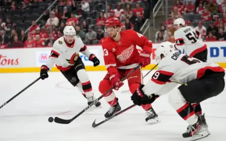 Red Wings Recall Forward Thriving in Grand Rapids AHL