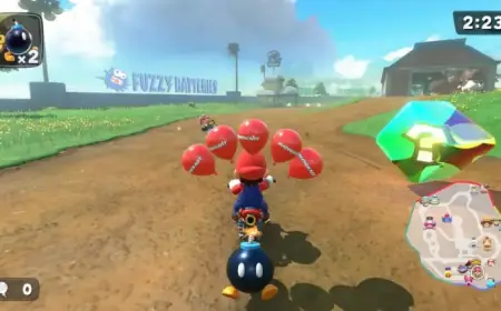 Nintendo Transforms Mario Kart with Item Rebalancing and Bob-omb Blast Mode