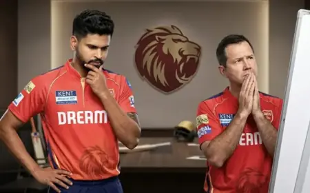 Punjab Kings Introduce New No.3, Shreyas Iyer Positioned at No.4 for IPL 2026
