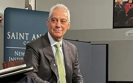 Emanuel Prioritizes Ideas Over Identity in 2028 Presidential Debate