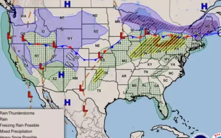 April Kicks Off with Bad Weather in US Forecast