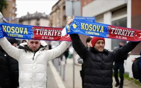 Enthusiastic Support for National Team Shines in Pristina