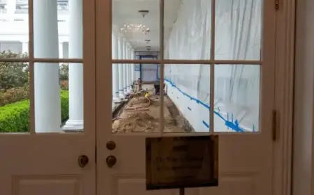 Judge Orders Immediate Halt to White House Ballroom Construction