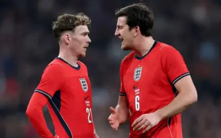 Harry Maguire Returns to England Squad for International Reds