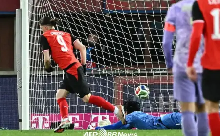 Hong Myung-bo’s Team Falls 0-1 to Austria, Defense Crumbles Again