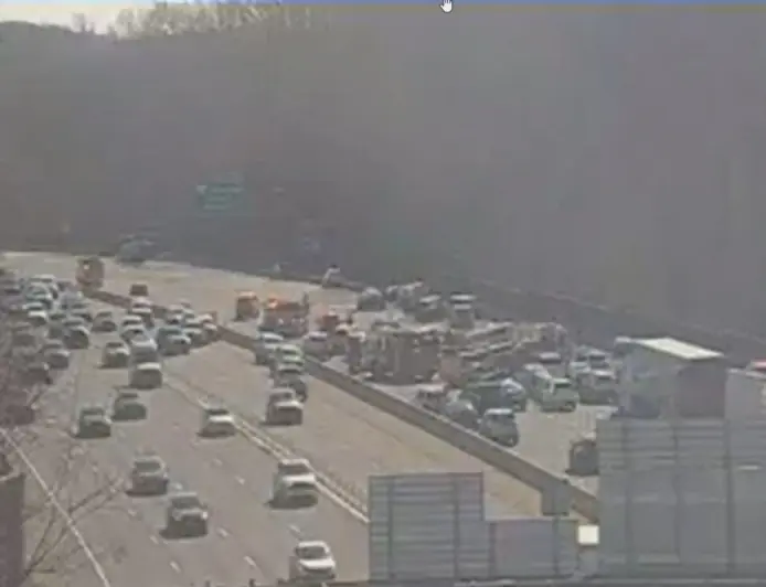 495 Stabbing Prompts Beltway Shutdown After Crash and Multiple Injuries