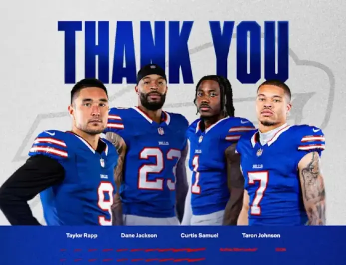 Buffalo Bills Cut Veteran CB Taron Johnson, Three More Before Free Agency