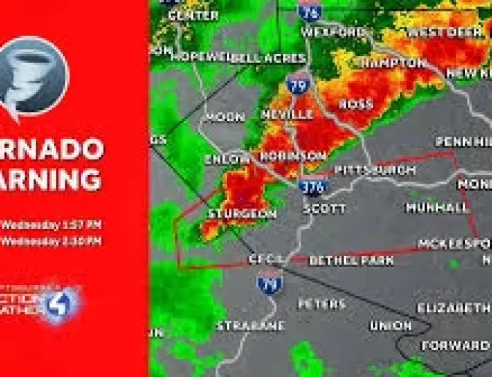 Tornado Warning Pittsburgh: Storm alerts highlight a volatile midweek setup