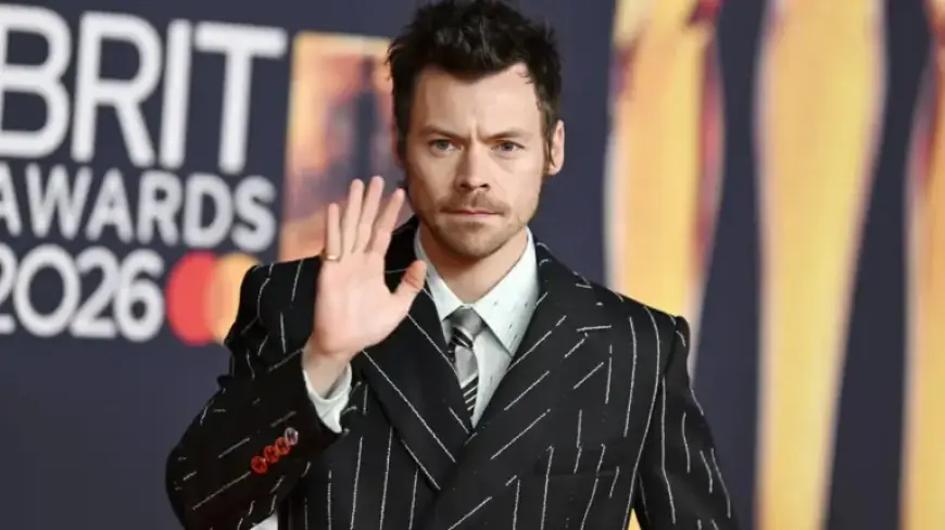 Harry Styles Returns to BRITs Red Carpet After Three Years